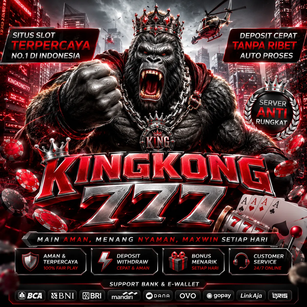 KINGKONG777Banner